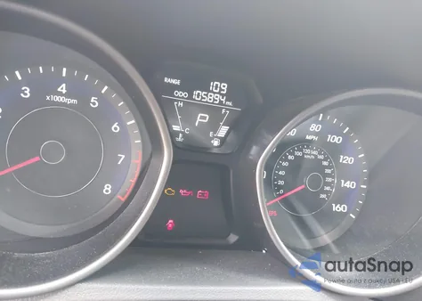 2013 Hyundai Elantra Limited z USA, uszkodzony, nr VIN 5NPDH4AE1DH184160